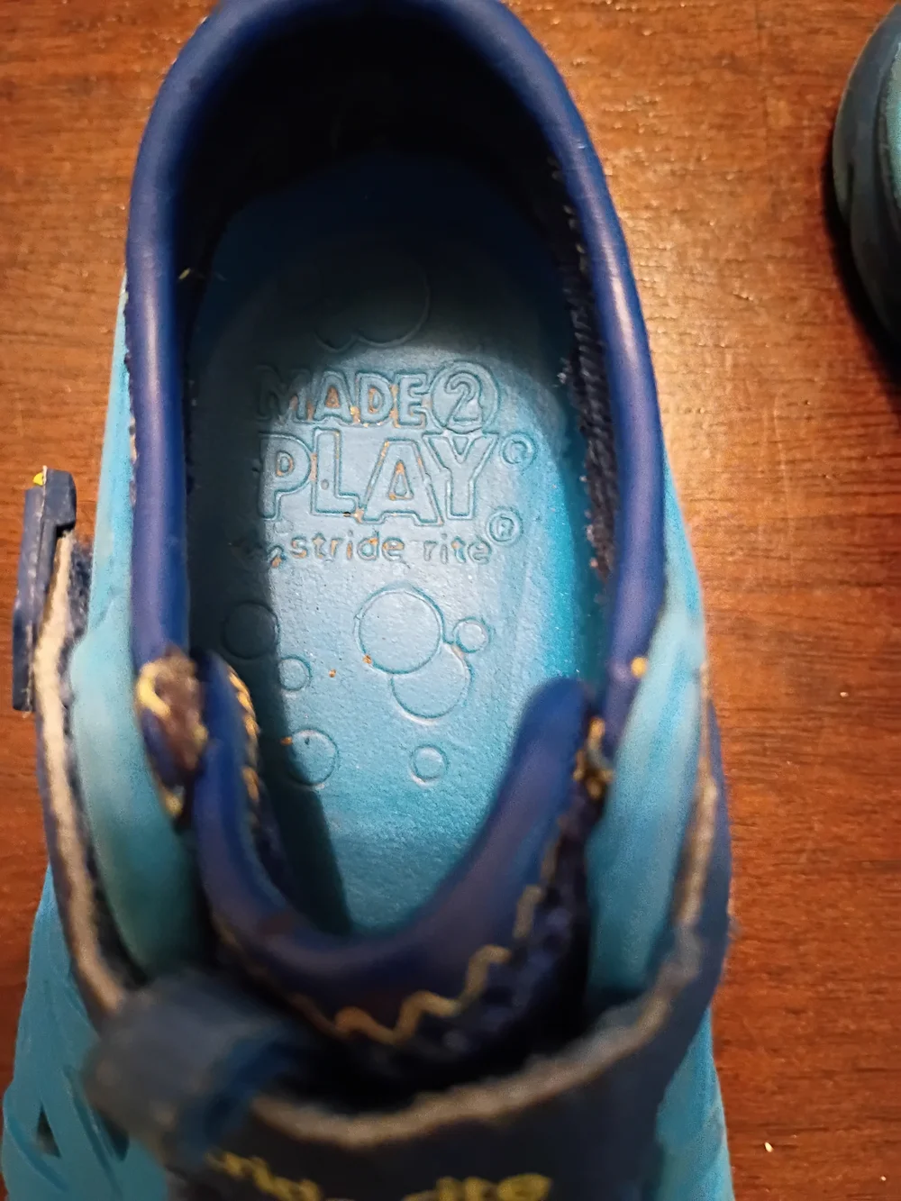 Stride Rite Kids' Blue Active Water Shoes Size 5/6